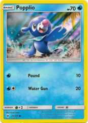 Popplio 39/149 Wave Holo Promo - Alola Collection Sun Exclusive